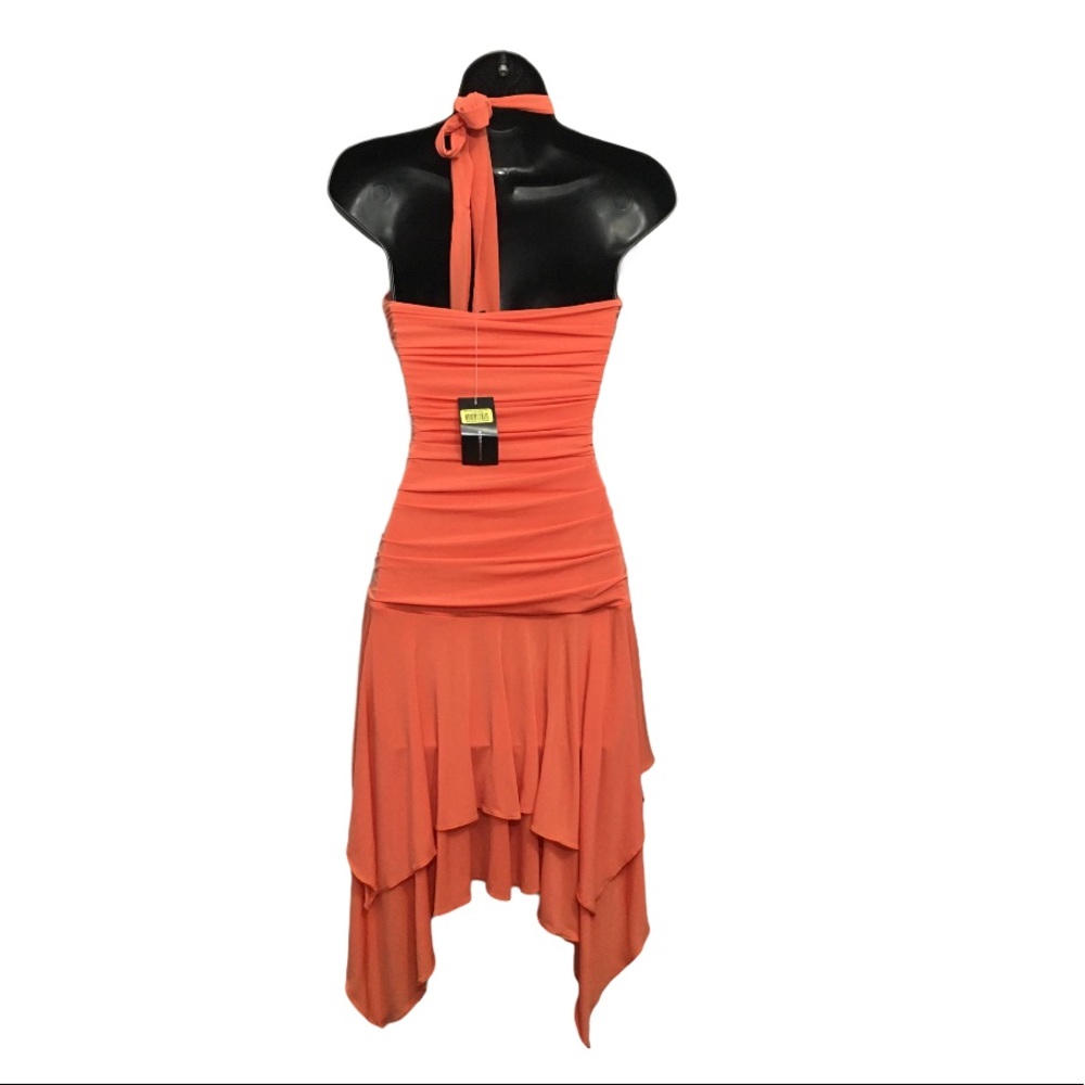 NEW BCBGMAXAZRIA Halter Formal Dress XS - Picture 2 of 7
